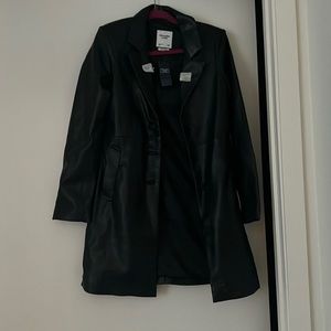 Abercrombie & Fitch Faux Leather Jacket NWT